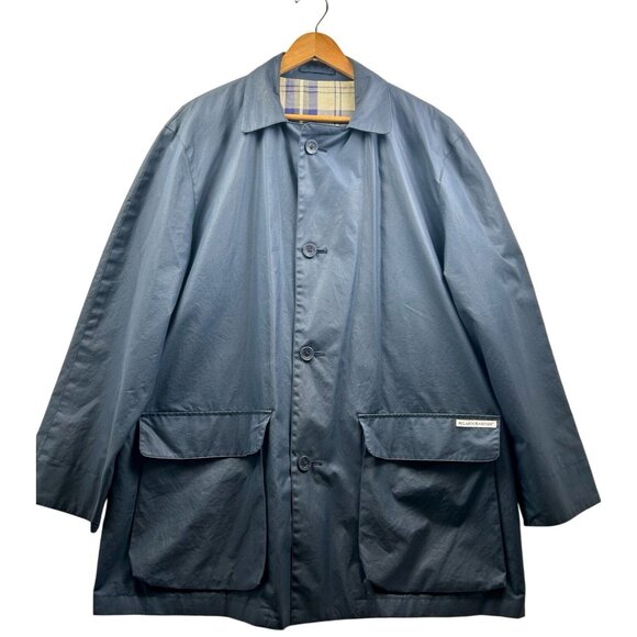 Atlantic Rancher Chore Coat Mens Large Waxed Cotton Waterproof Durable Workwear - Picture 2 of 15